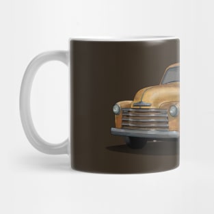 Rusty yellow 1949 Chevrolet pickup Truck Mug